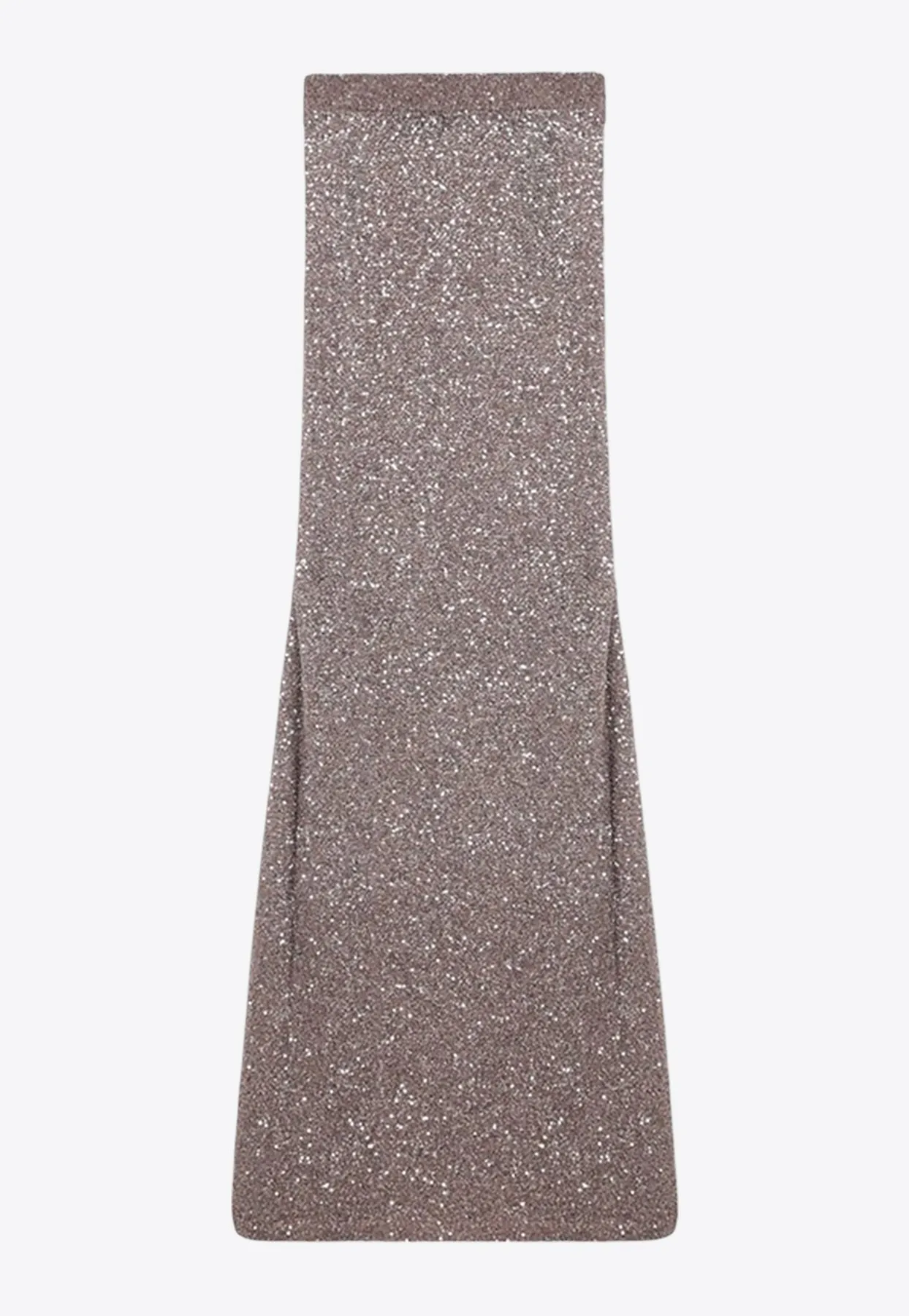 Sequin Embellished Maxi Skirt