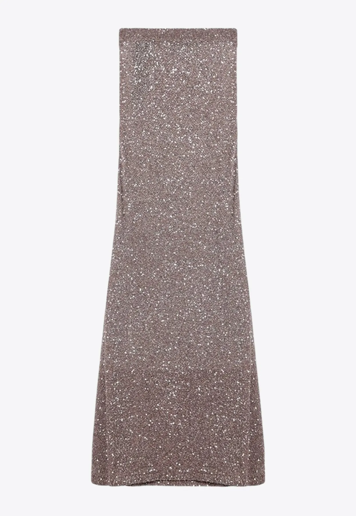 Sequin Embellished Maxi Skirt