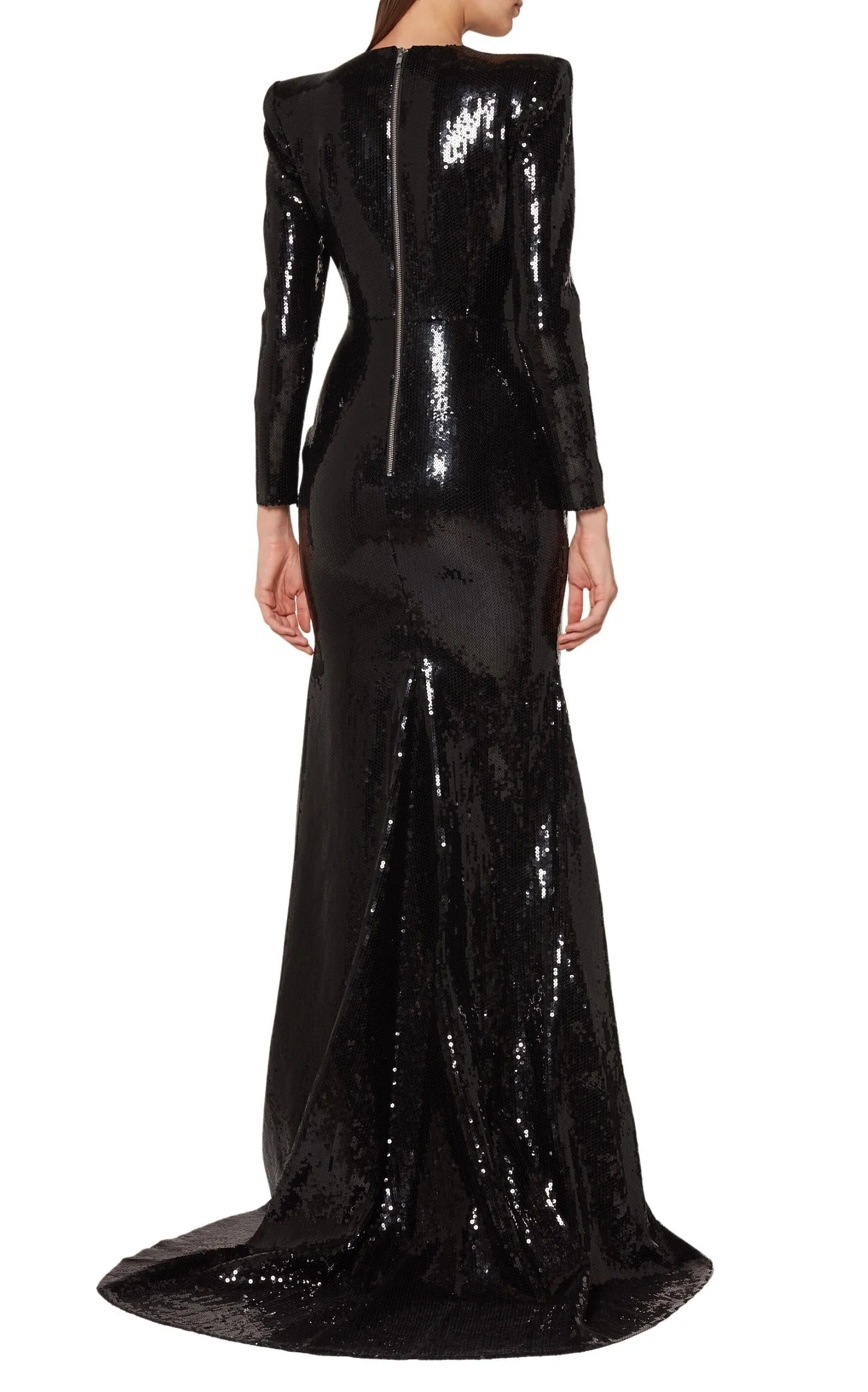 Sequinned Lane Gown