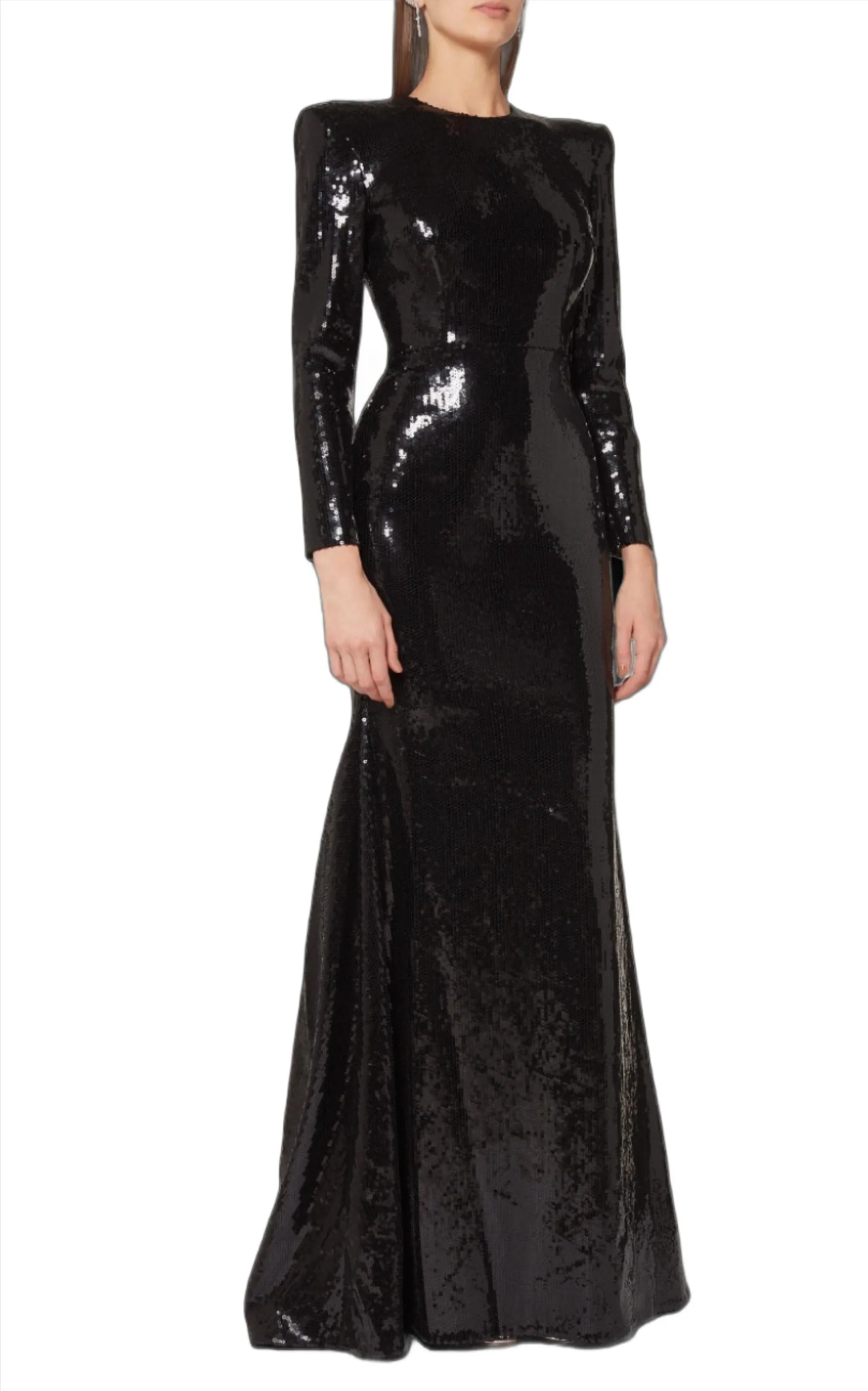 Sequinned Lane Gown