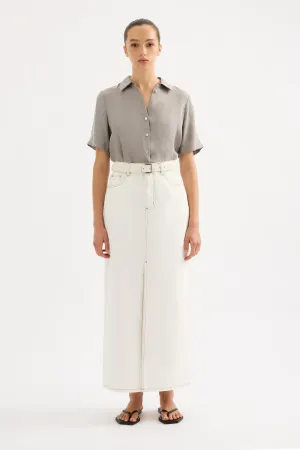 SIA DENIM MAXI SKIRT