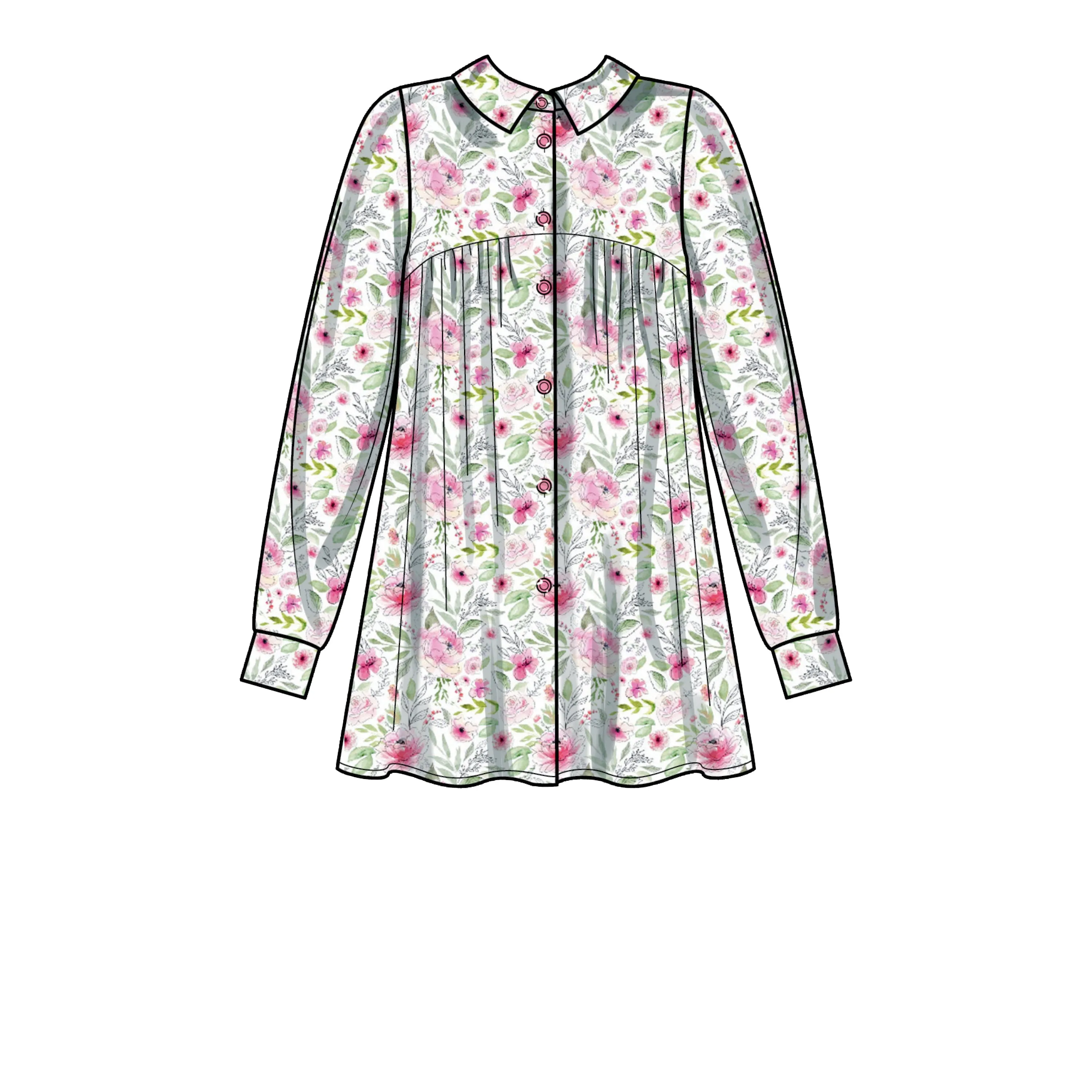 Simplicity Pattern S9467 Misses' Tops