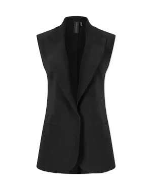Single Breasted Sleeveless Jacket