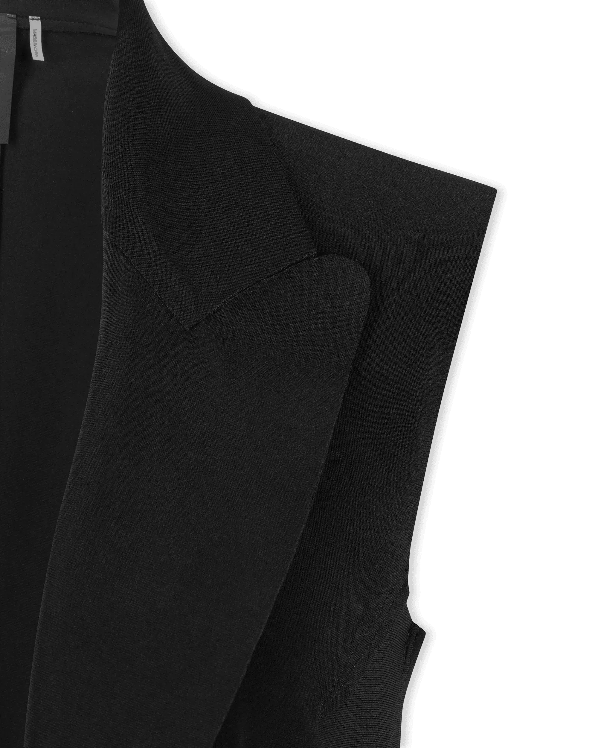 Single Breasted Sleeveless Jacket