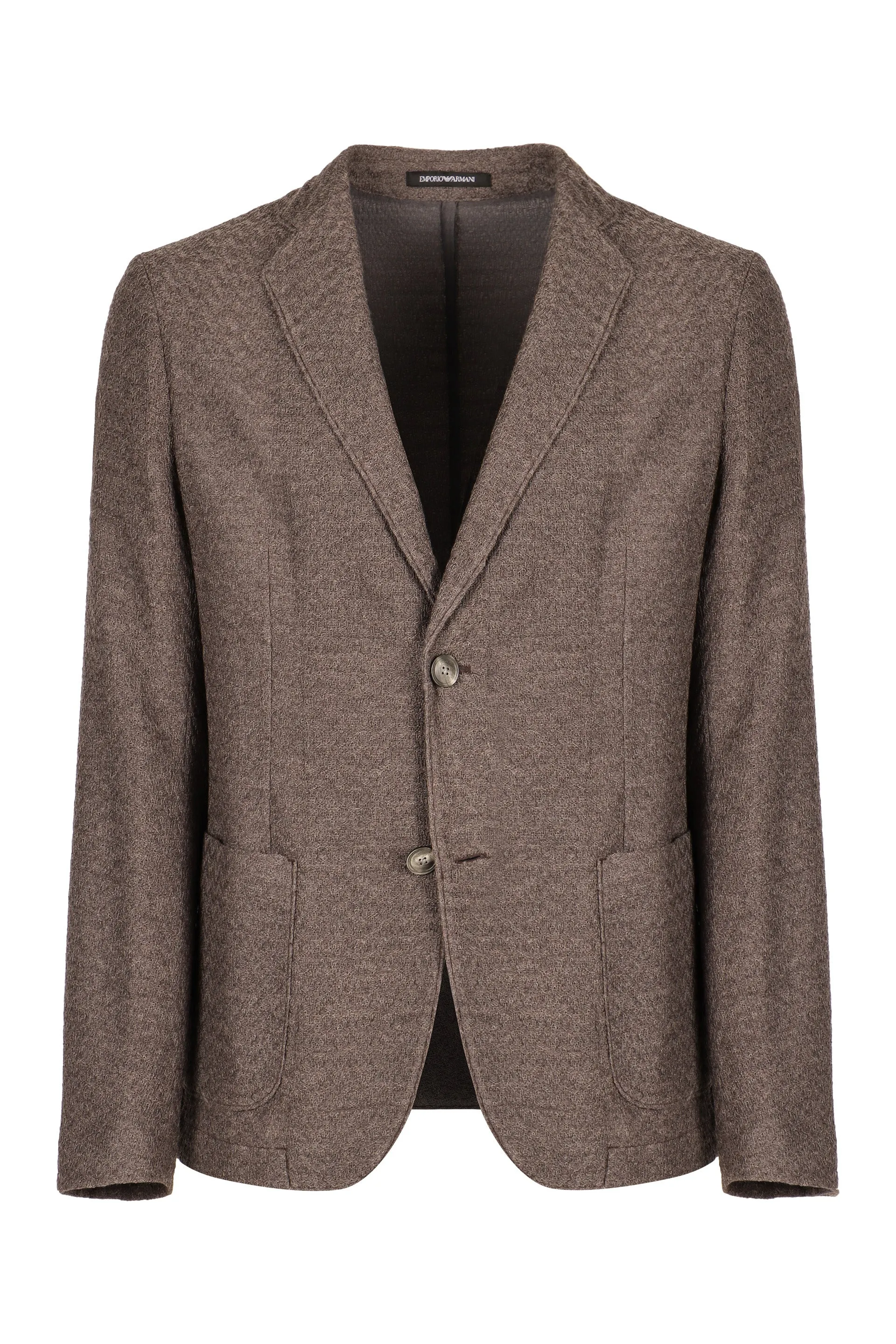 Single-breasted two-button blazer