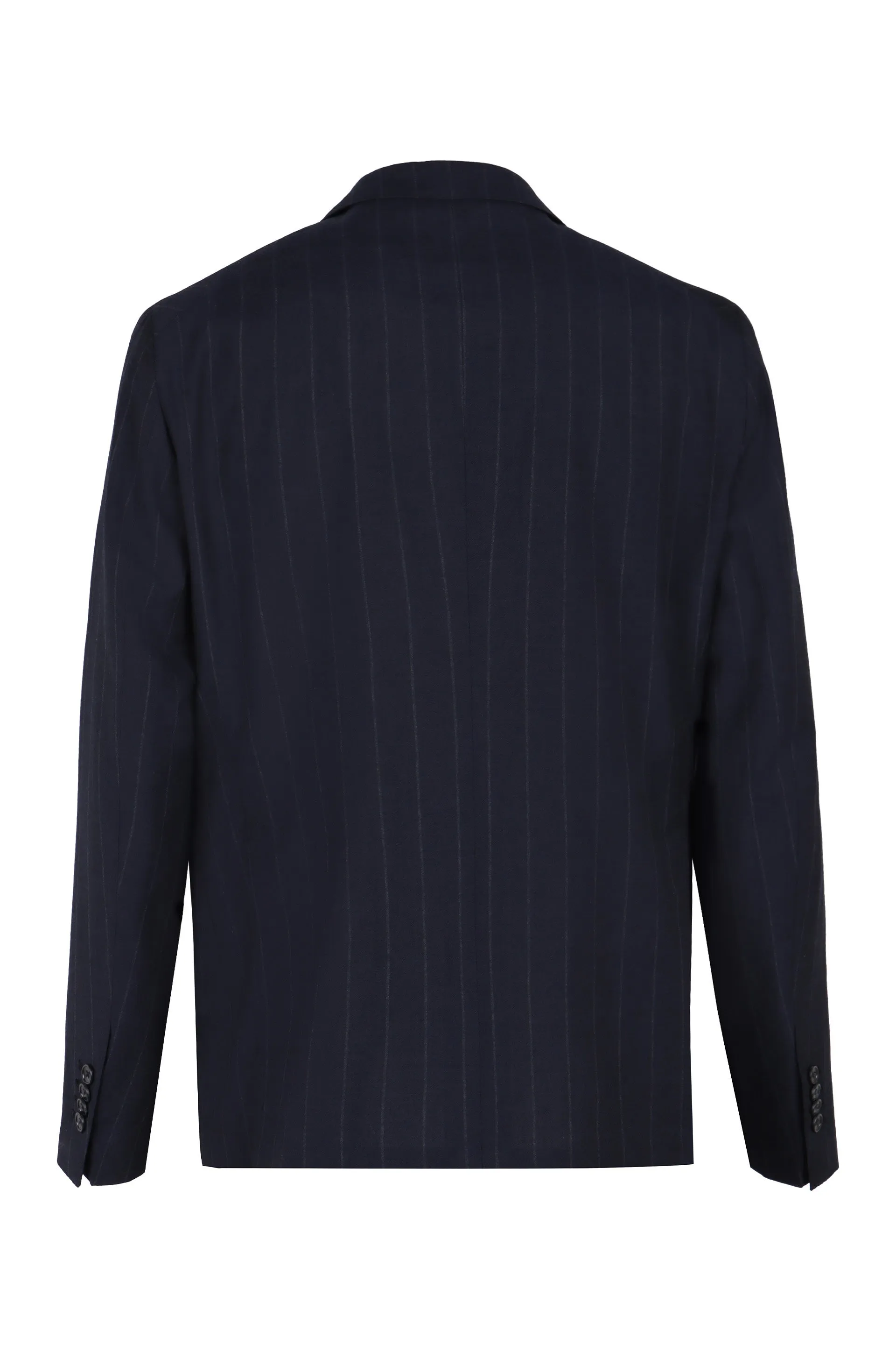 Single-breasted virgin wool jacket