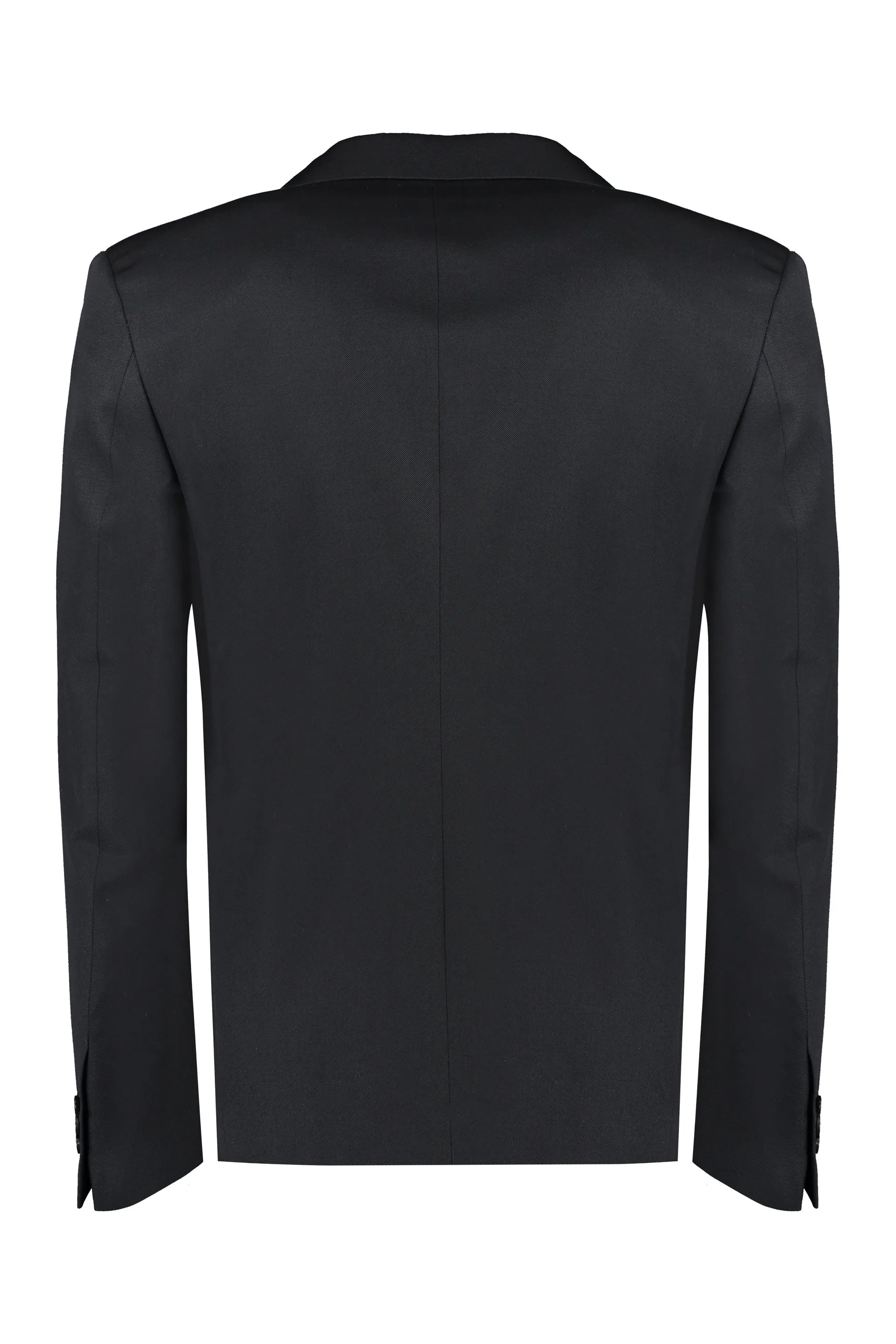 Single-breasted virgin wool jacket
