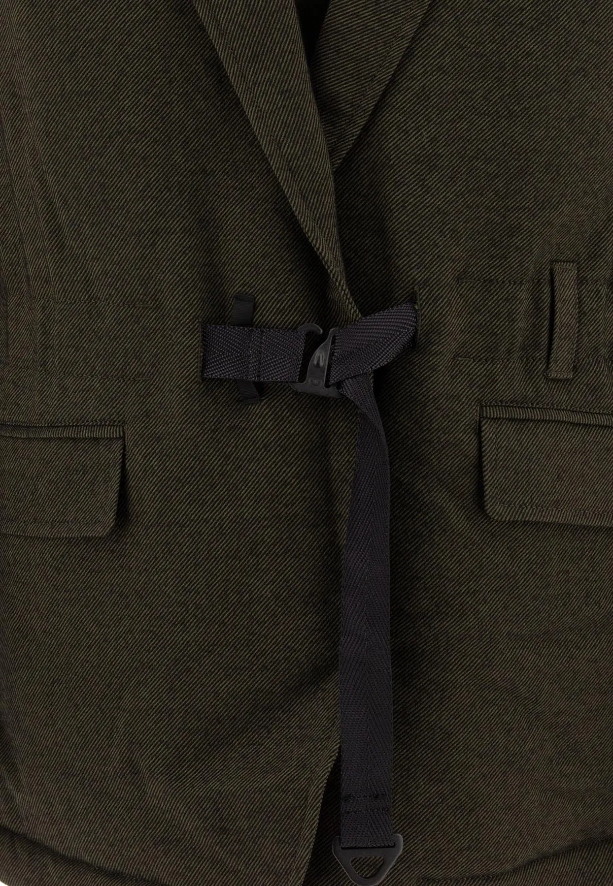 Single-Breasted Wool Blazer