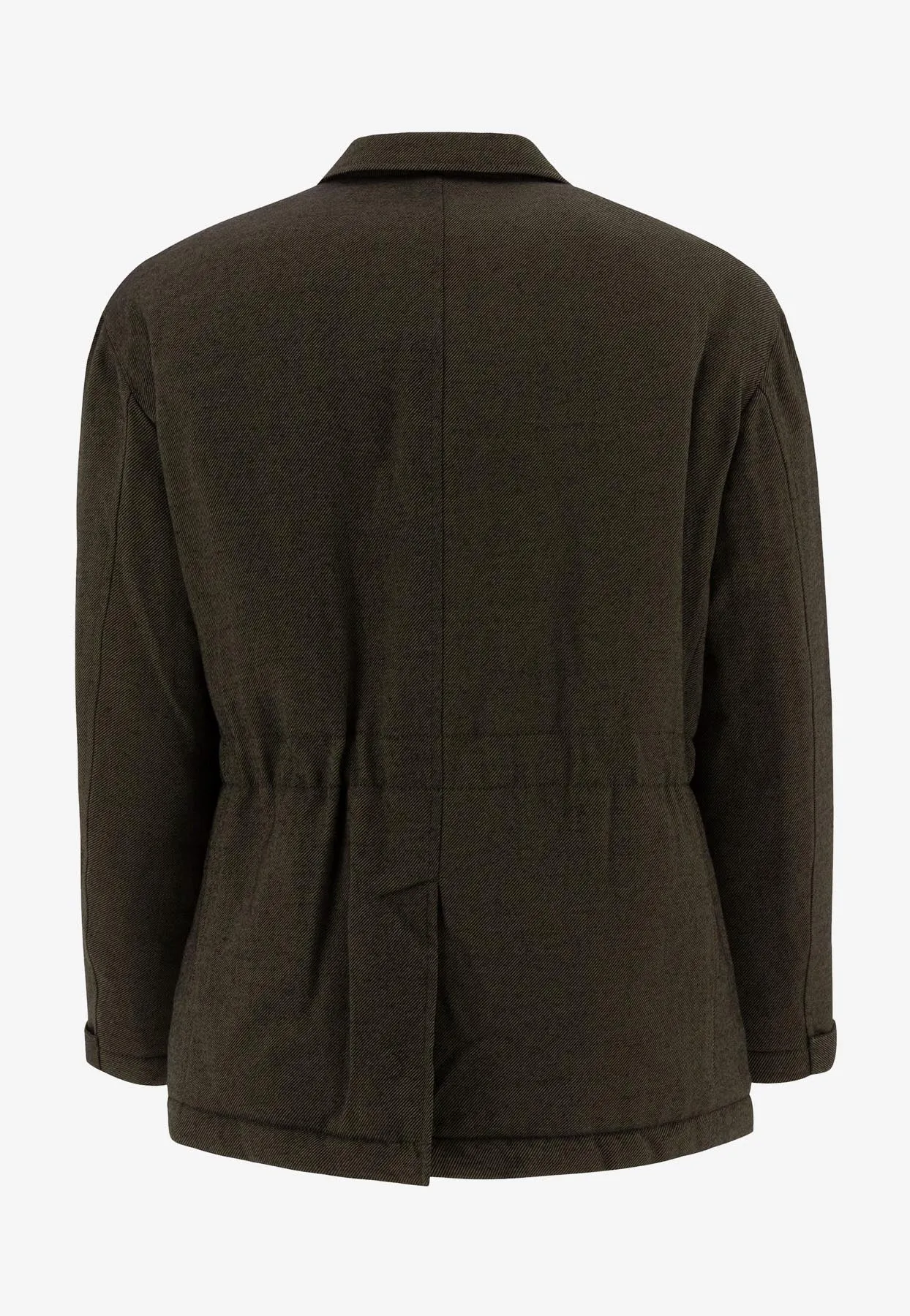 Single-Breasted Wool Blazer