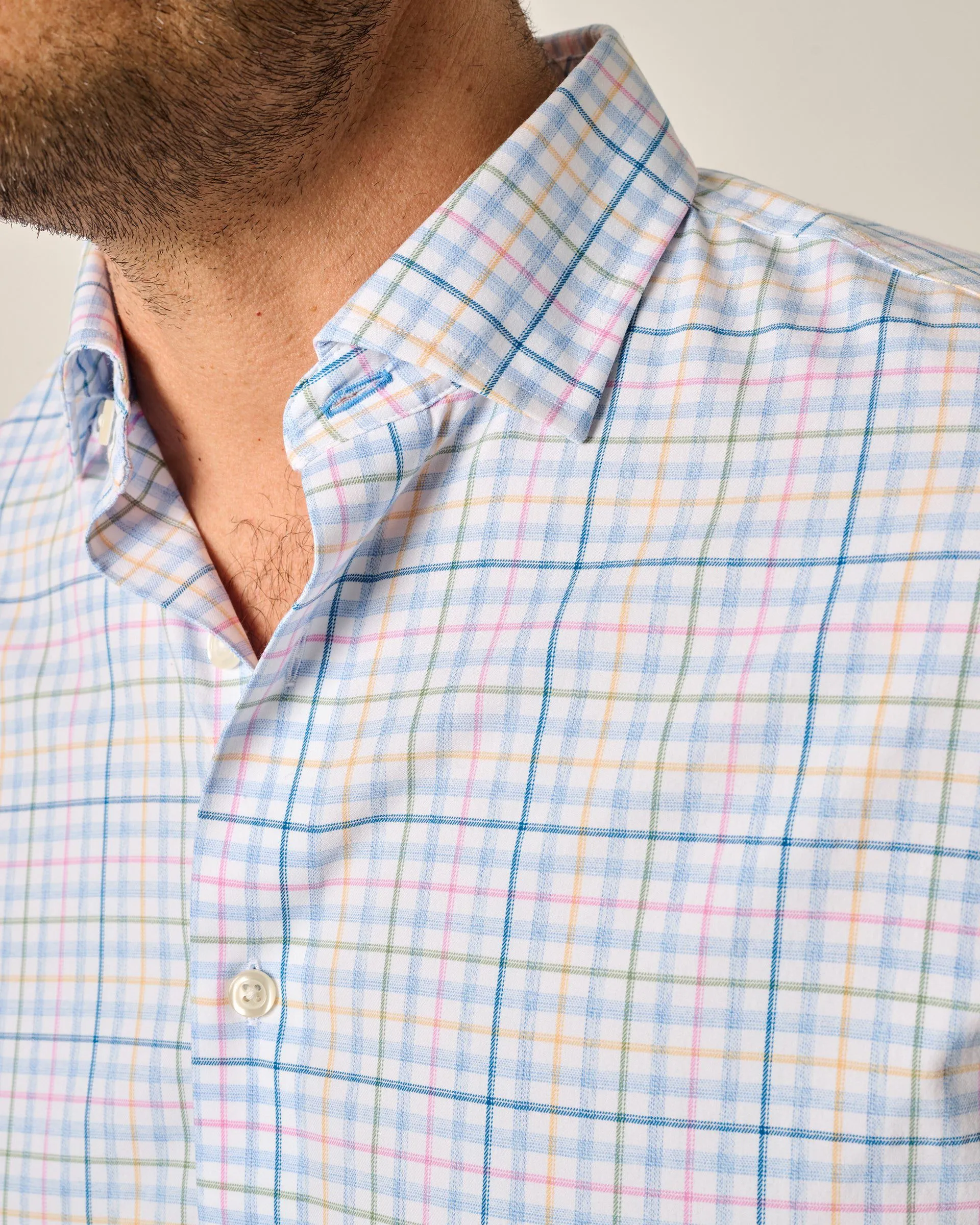 Singleton Performance Button Down