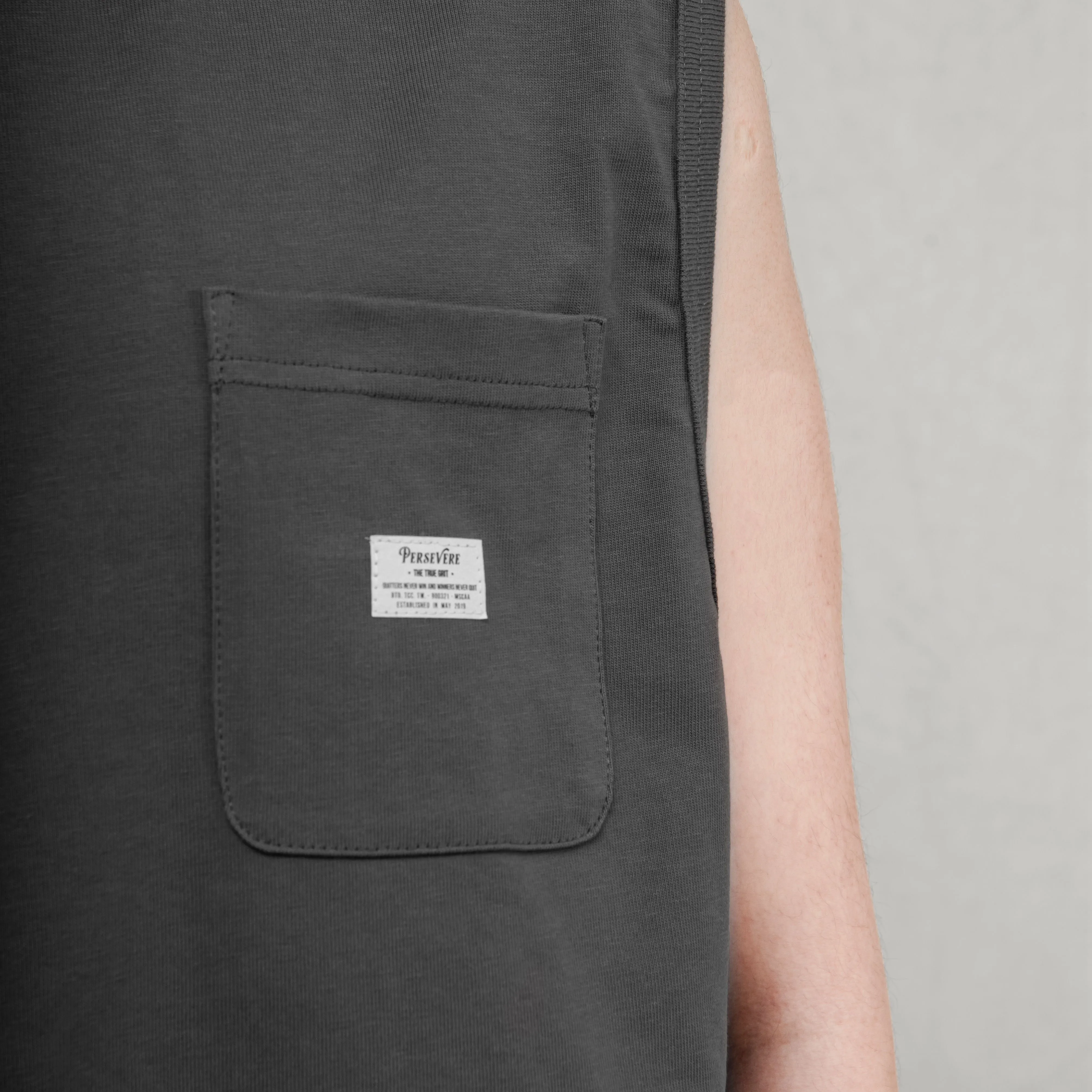 Sleeveless Pocket Tee