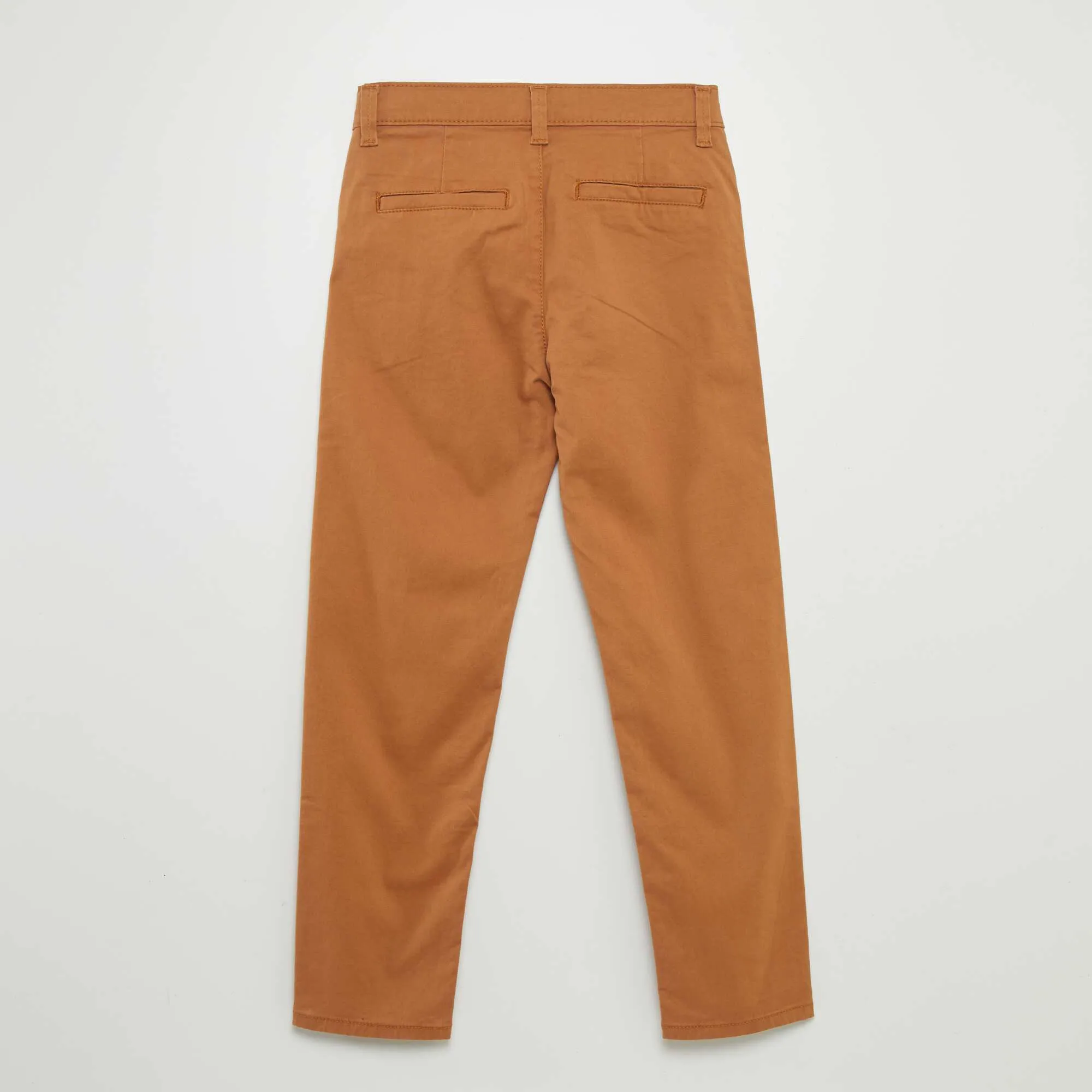 Slim-fit chinos BROWN
