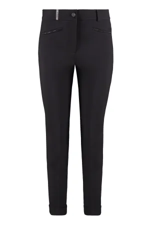 Slim fit trousers