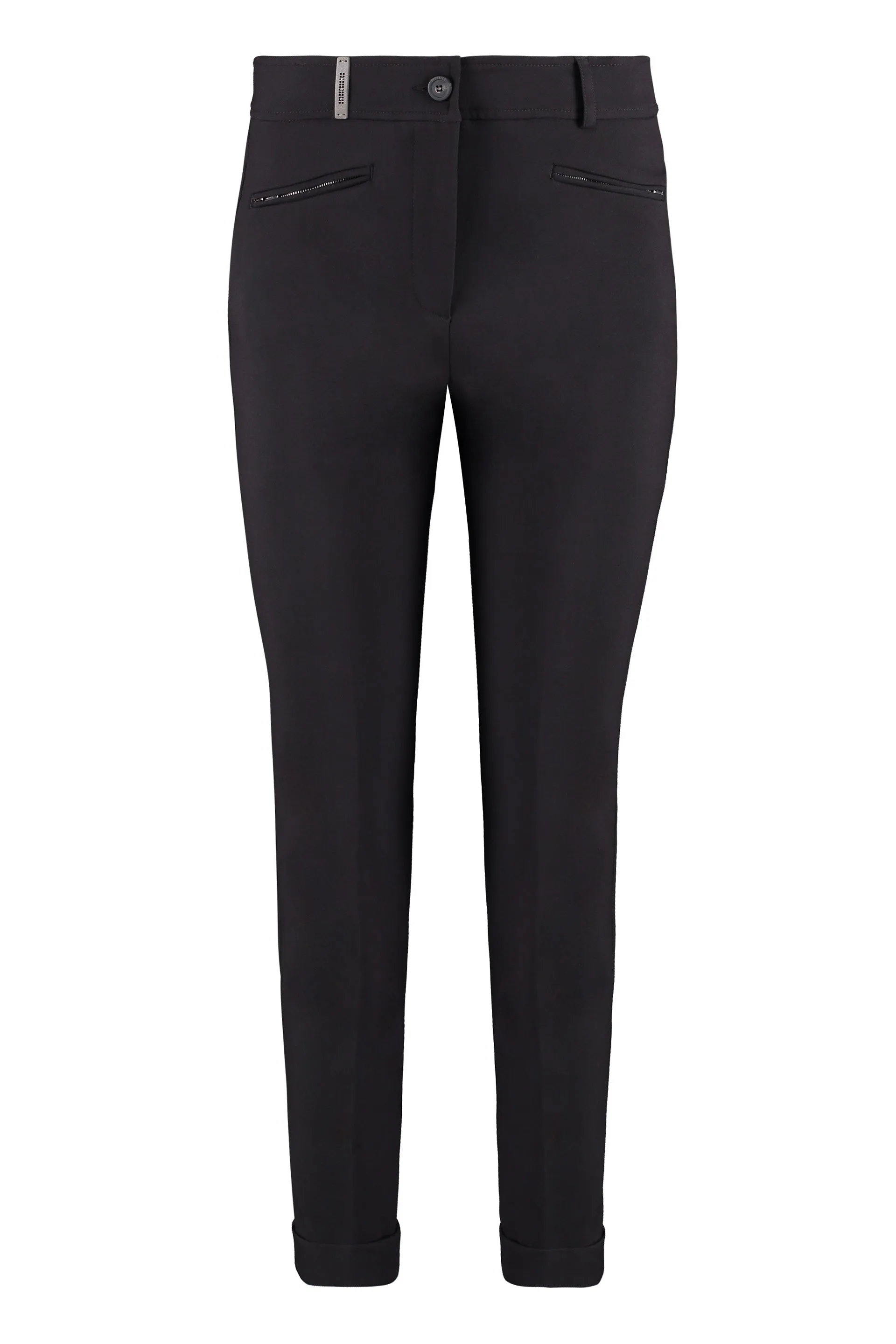 Slim fit trousers