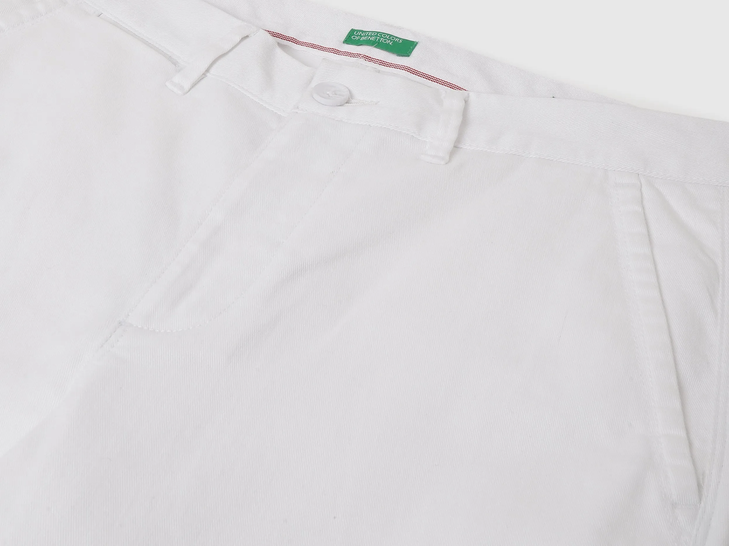 Solid Slim Fit Trousers