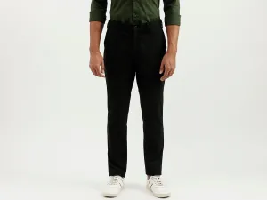 Solid Slim Fit Trousers