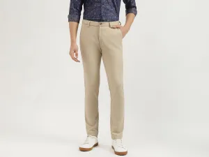 Solid Slim Fit Trousers