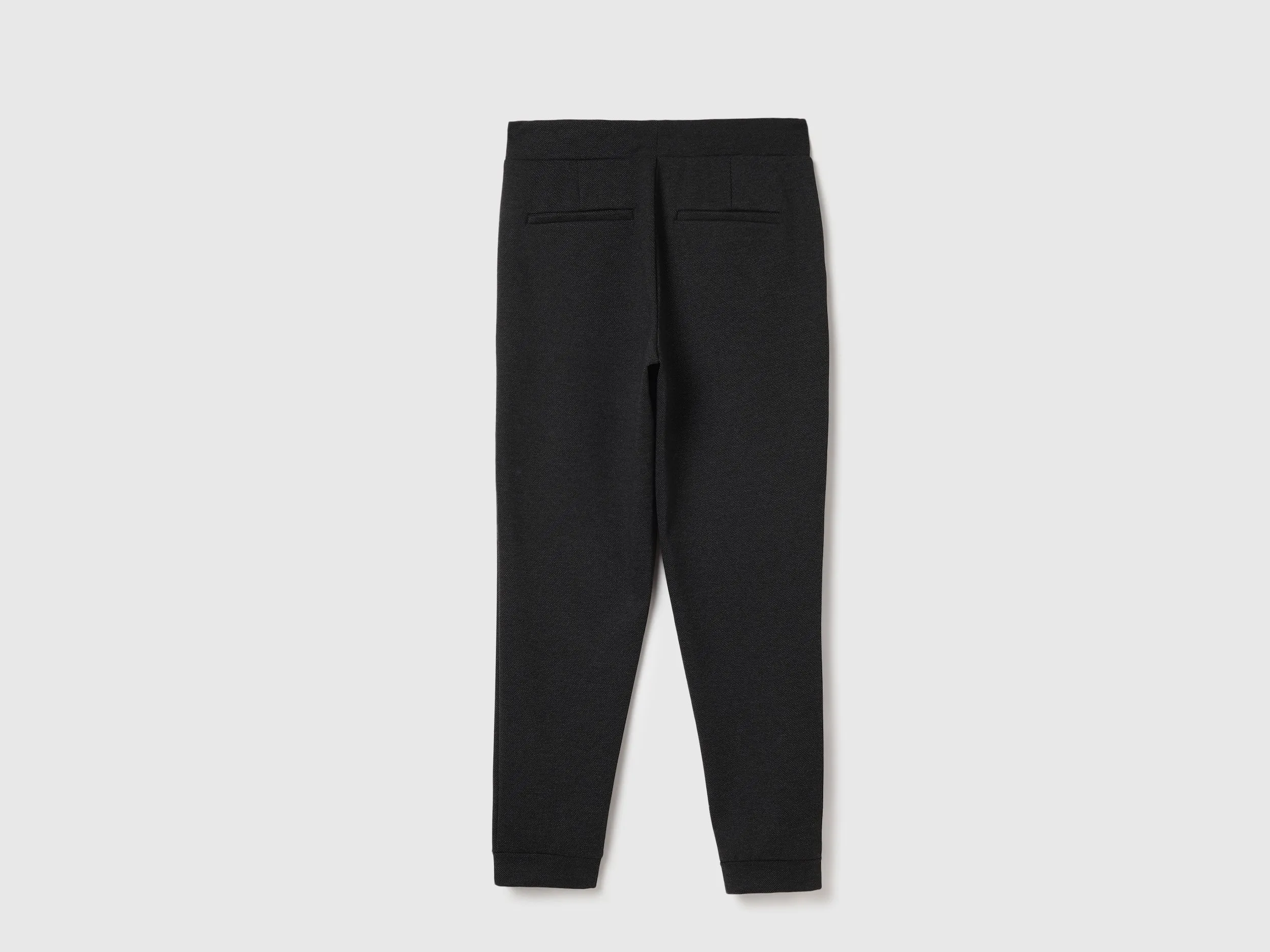 Solid Slim Fit Trousers