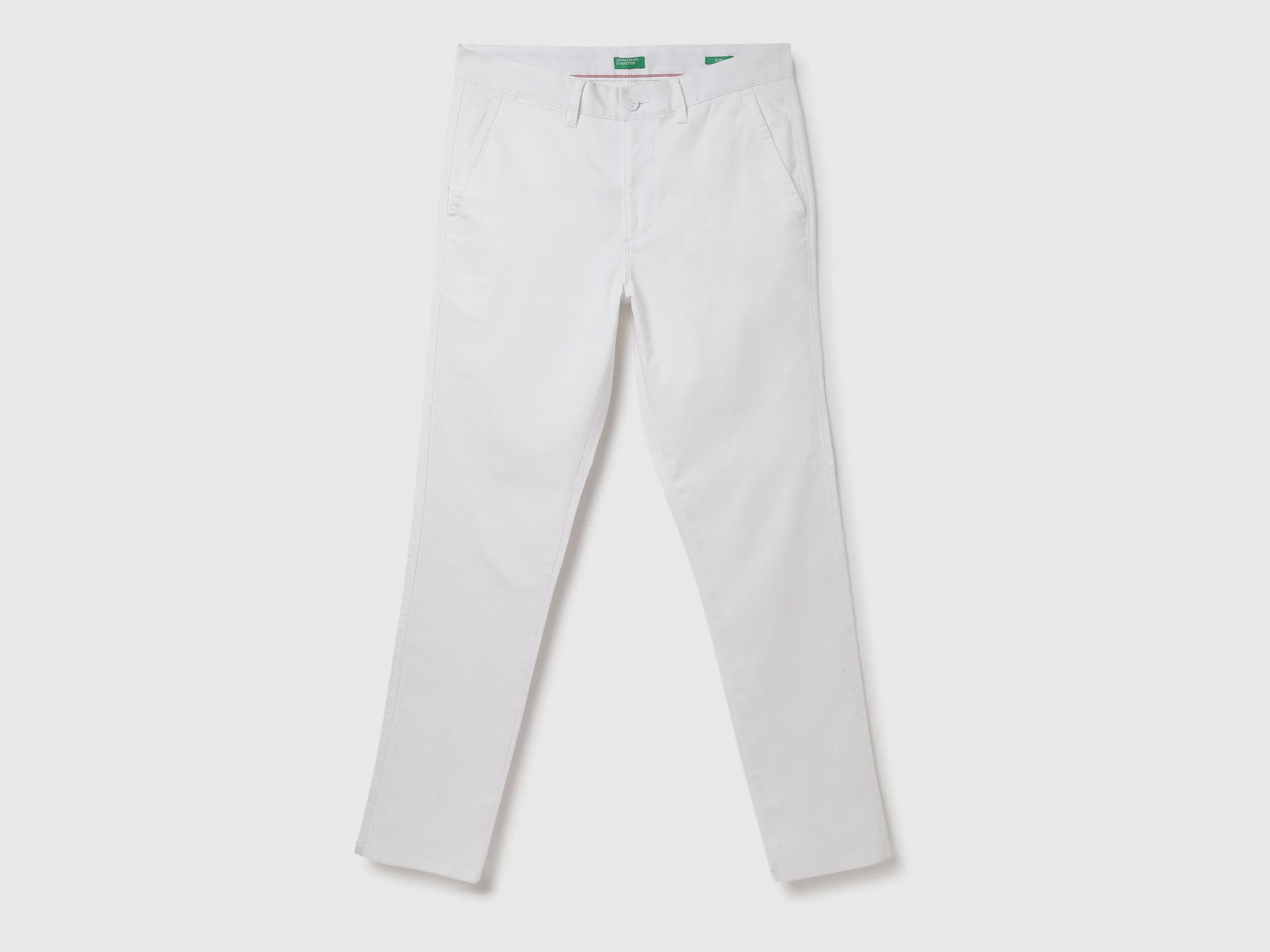 Solid Slim Fit Trousers