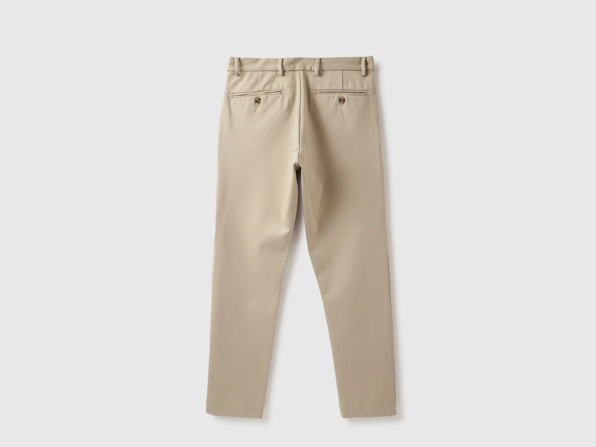 Solid Slim Fit Trousers