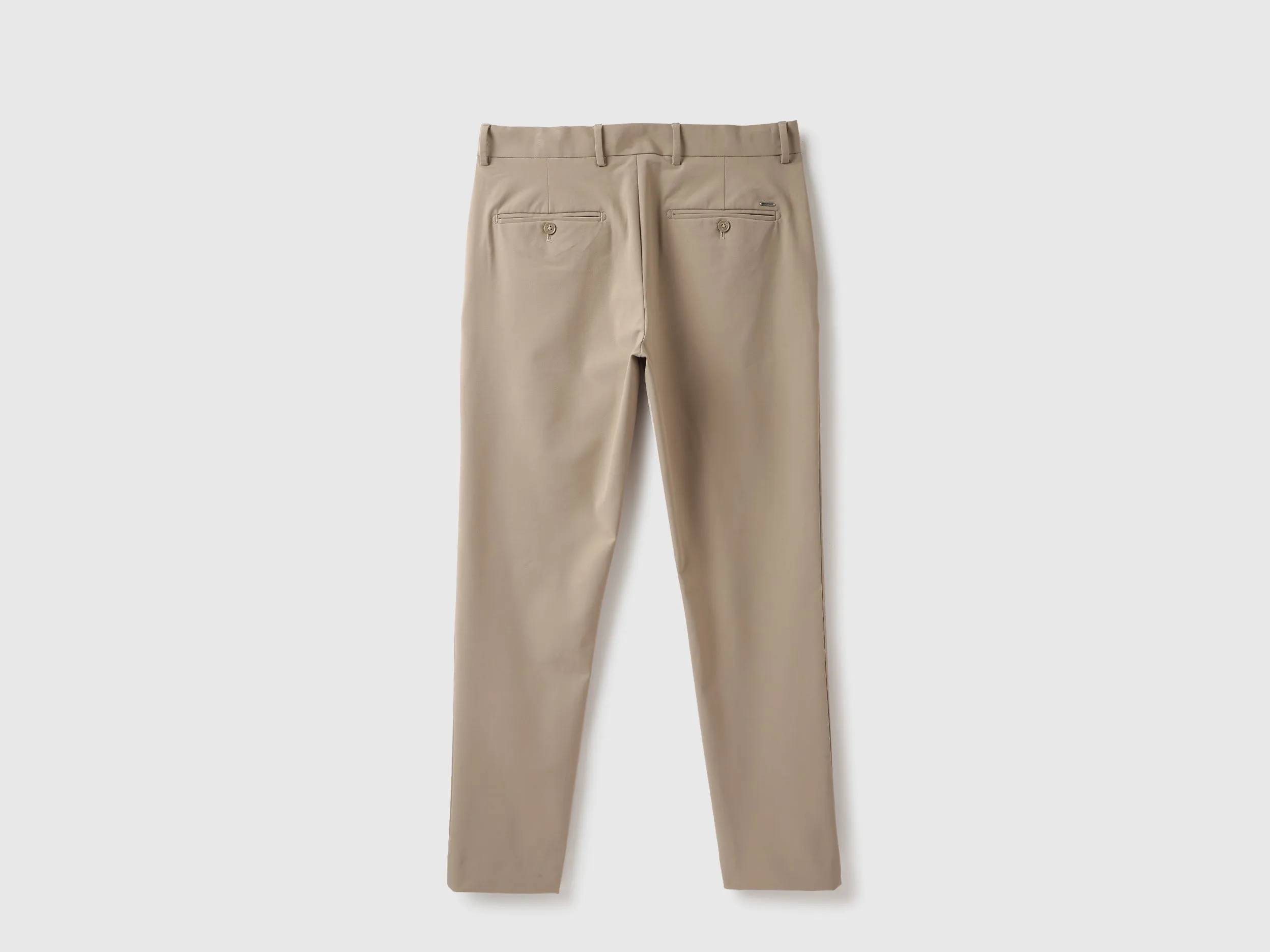 Solid Slim Fit Trousers