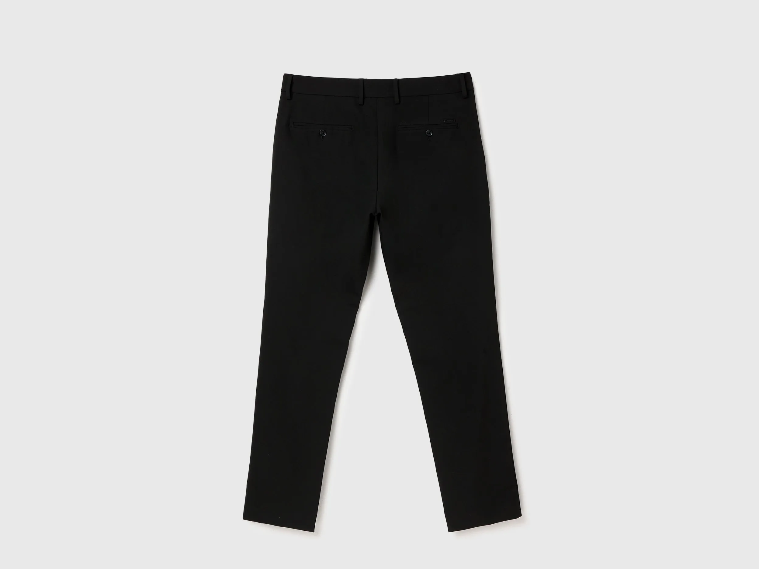 Solid Slim Fit Trousers
