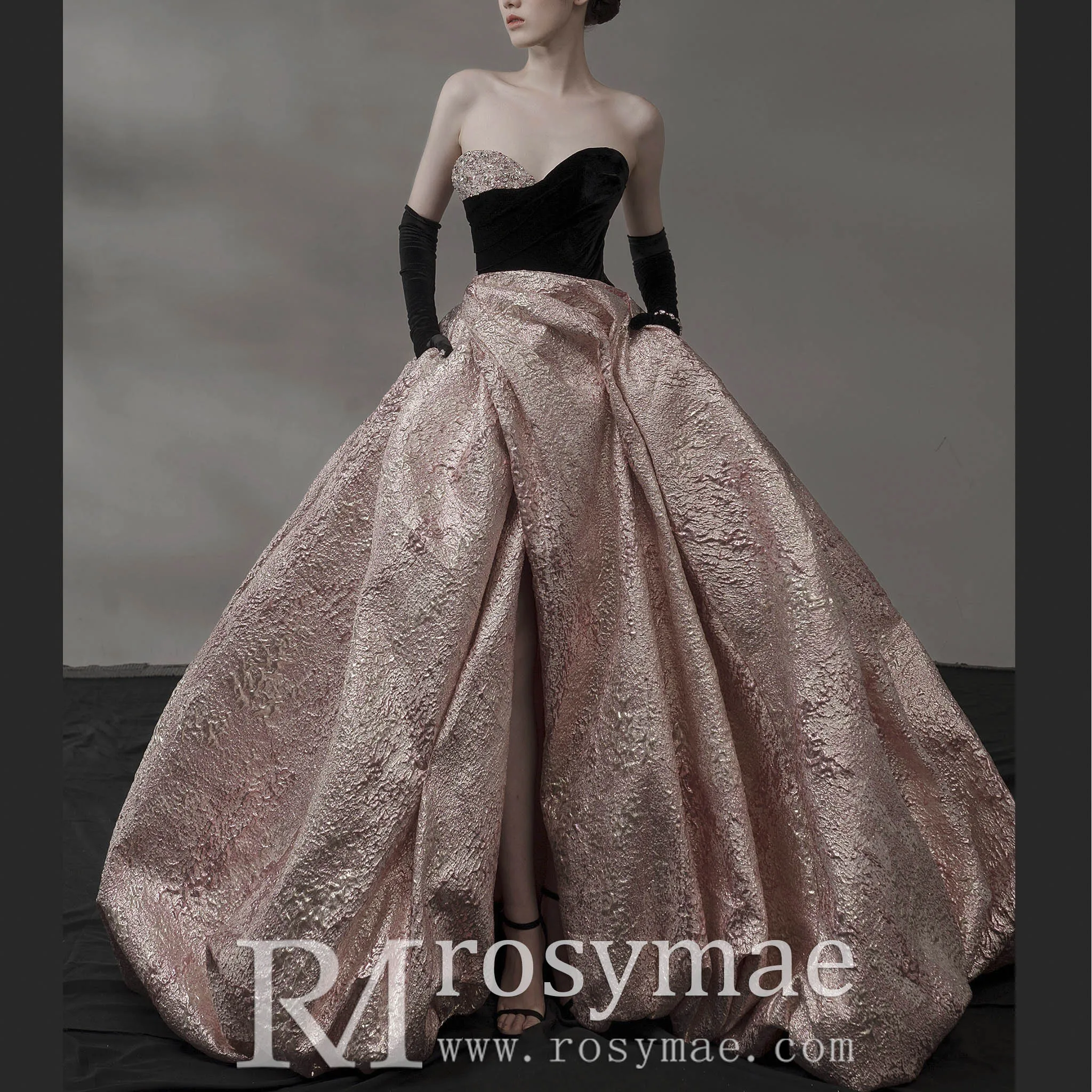 Sparkly Sweetheart Formal Dress Evening Party Gown for Women