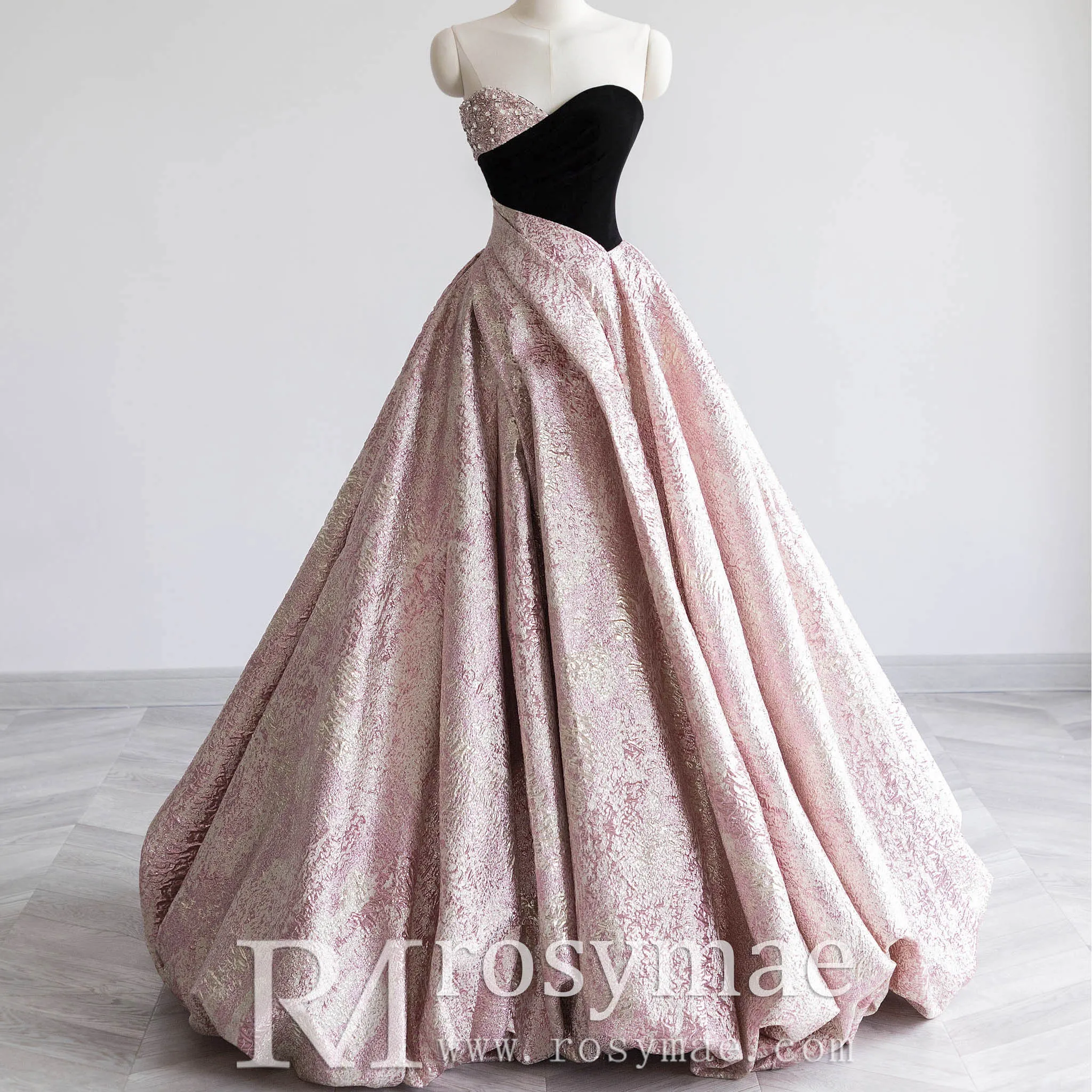 Sparkly Sweetheart Formal Dress Evening Party Gown for Women