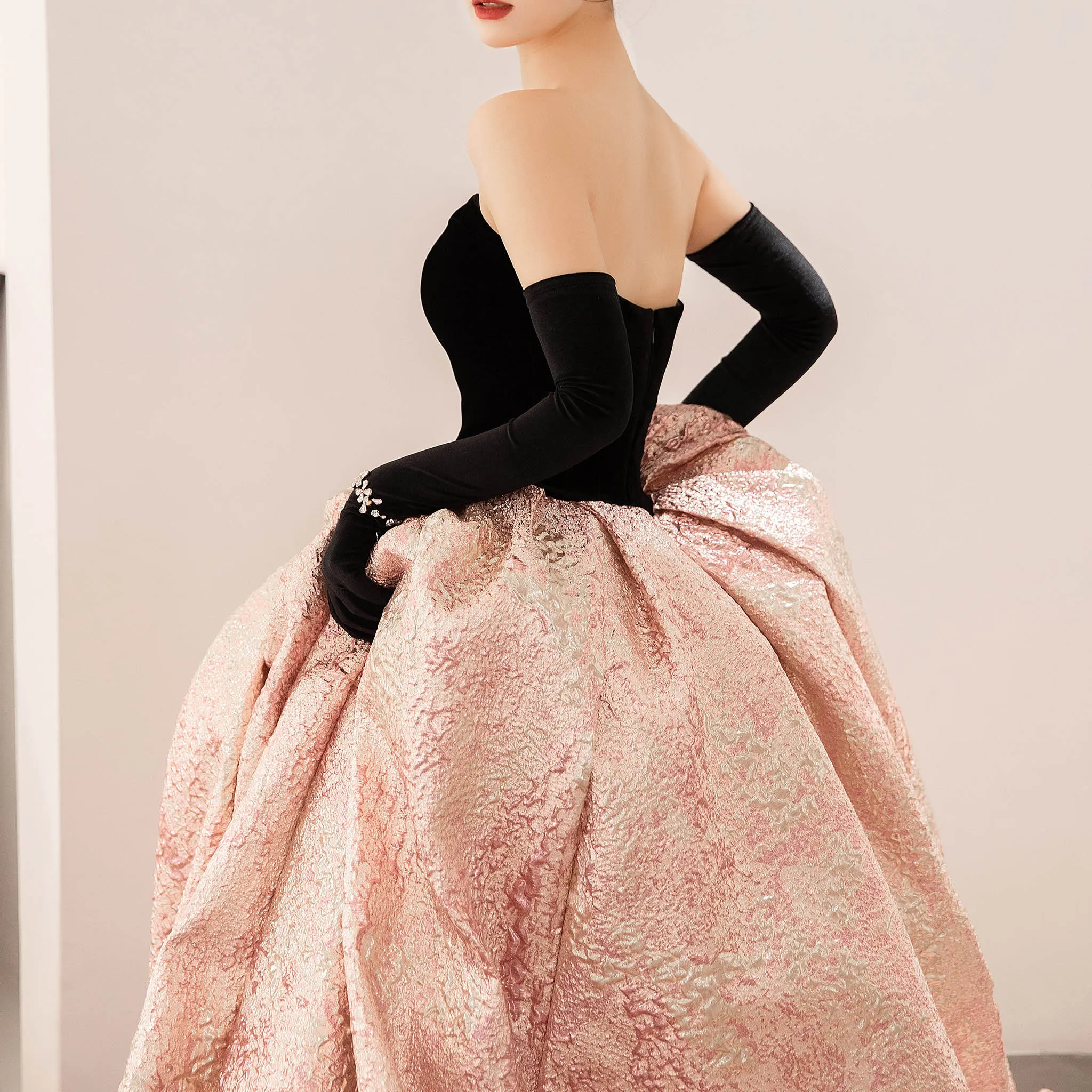 Sparkly Sweetheart Formal Dress Evening Party Gown for Women