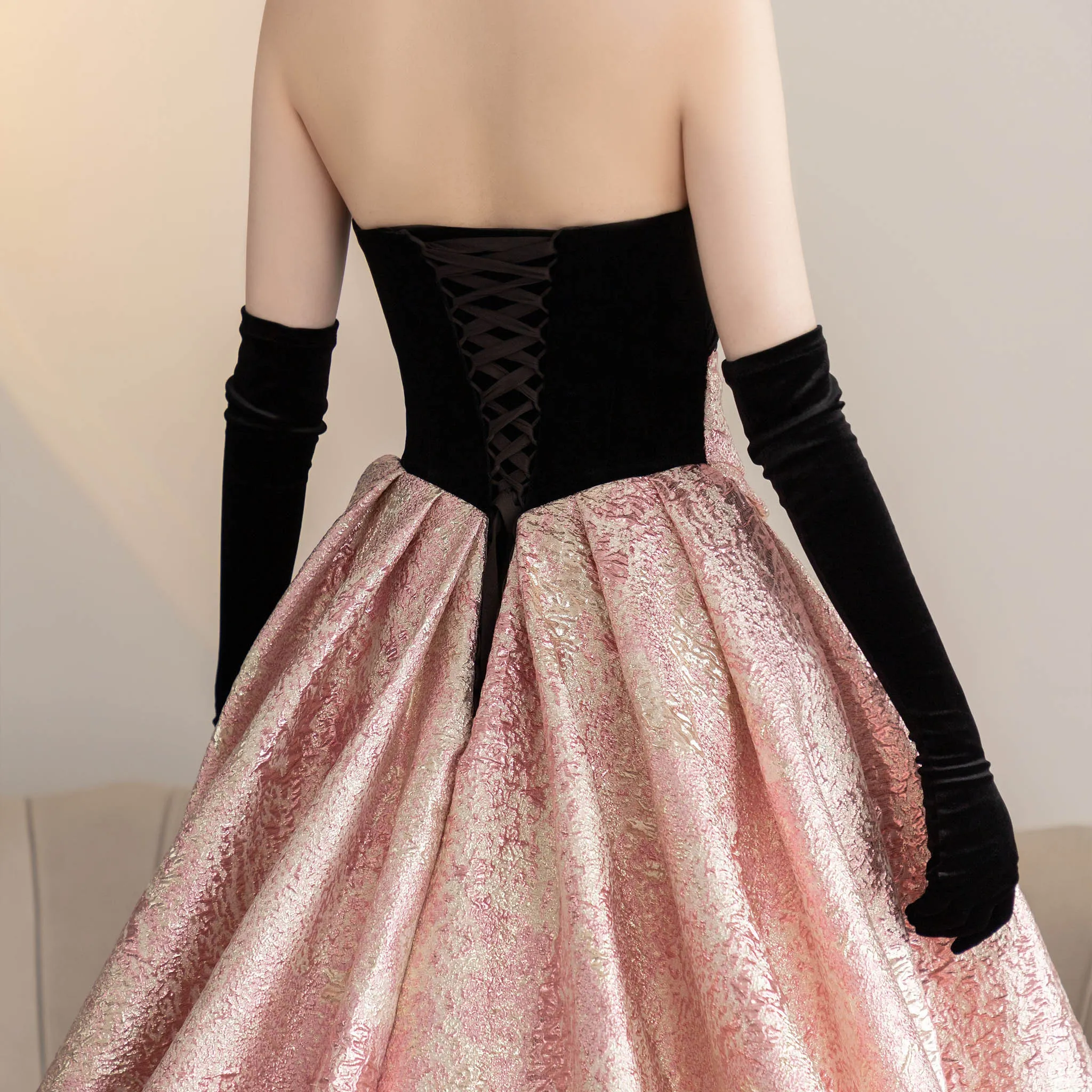 Sparkly Sweetheart Formal Dress Evening Party Gown for Women