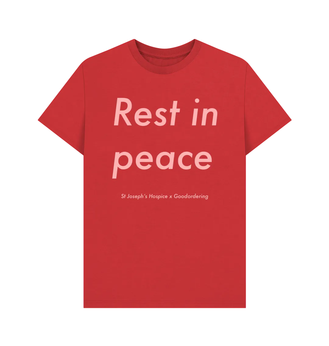 St Joseph's Hospice Collaboration T-shirt 'RIP'