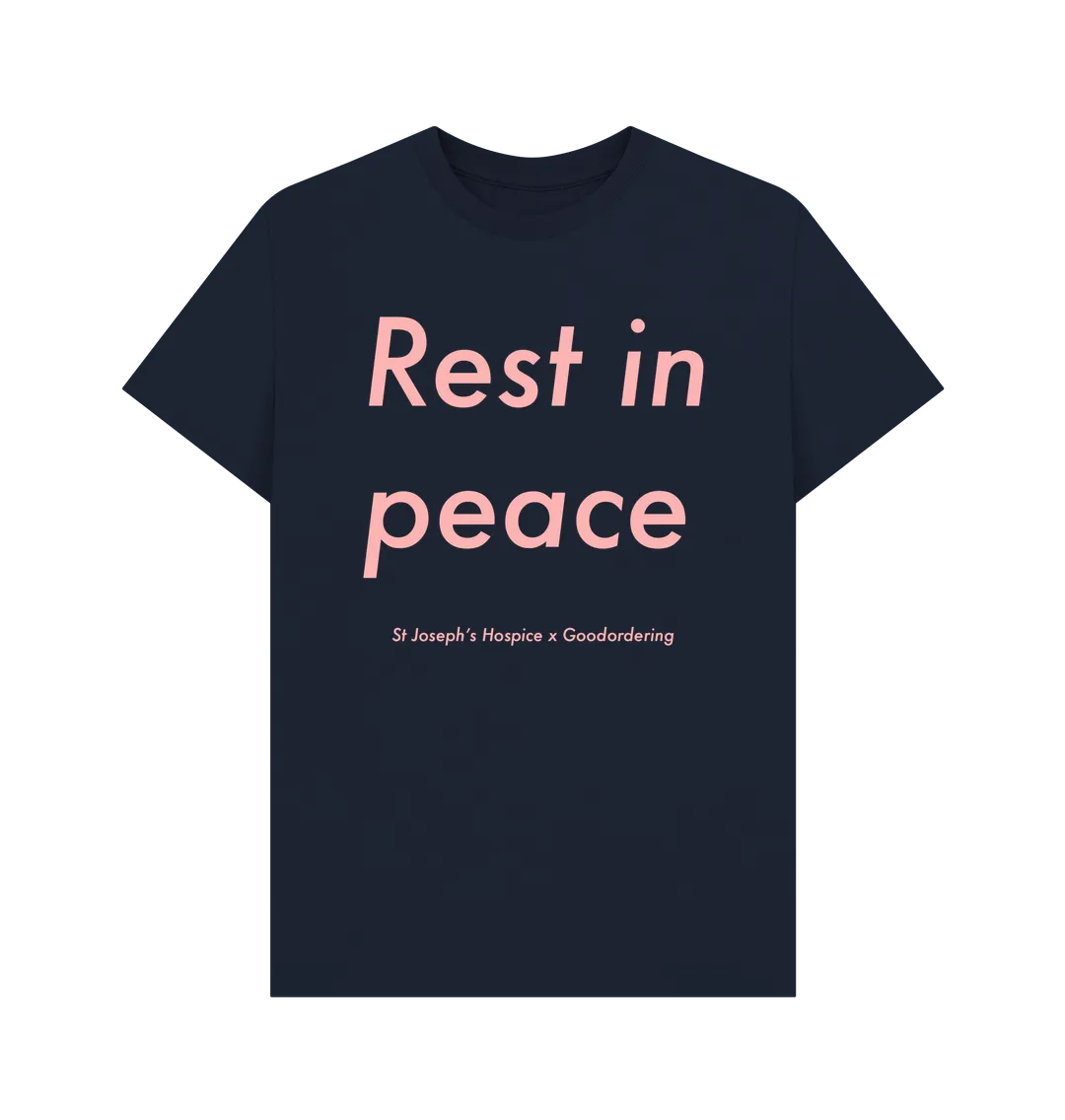 St Joseph's Hospice Collaboration T-shirt 'RIP'