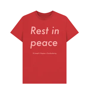 St Joseph's Hospice Collaboration T-shirt 'RIP'