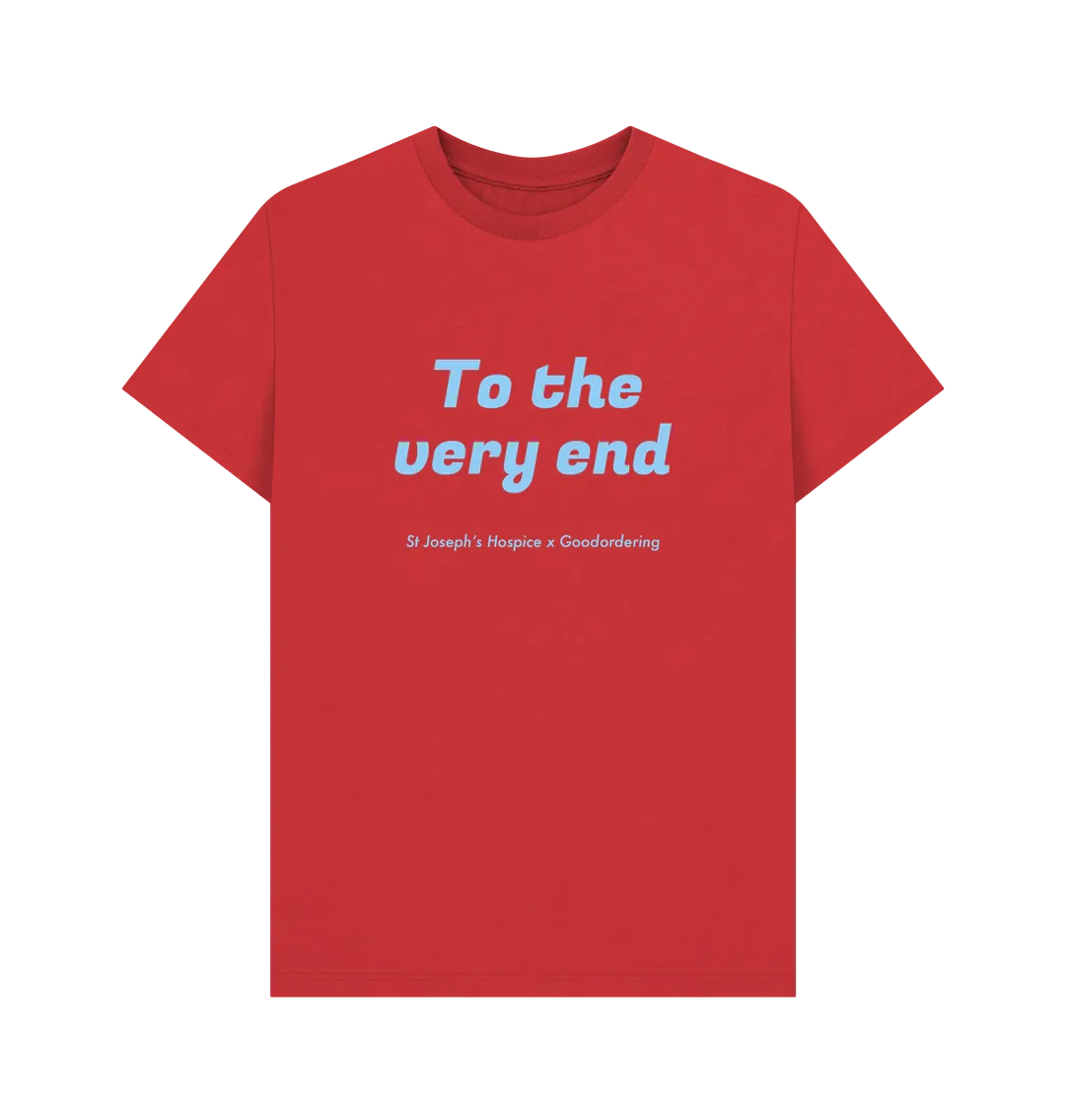 St Joseph's Hospice Collaboration T-shirt To the very end