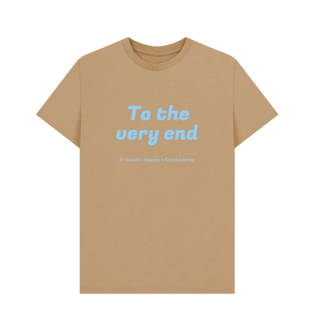 St Joseph's Hospice Collaboration T-shirt To the very end