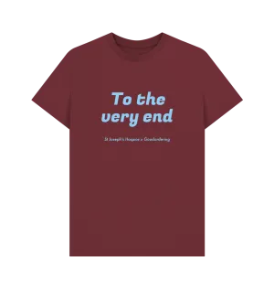 St Joseph's Hospice Collaboration T-shirt To the very end