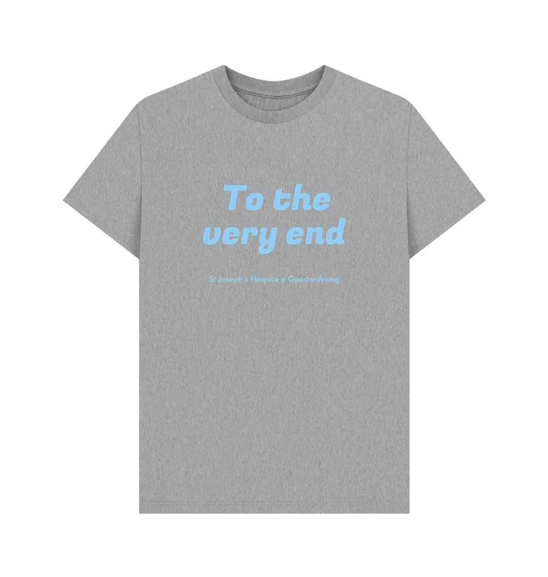 St Joseph's Hospice Collaboration T-shirt To the very end