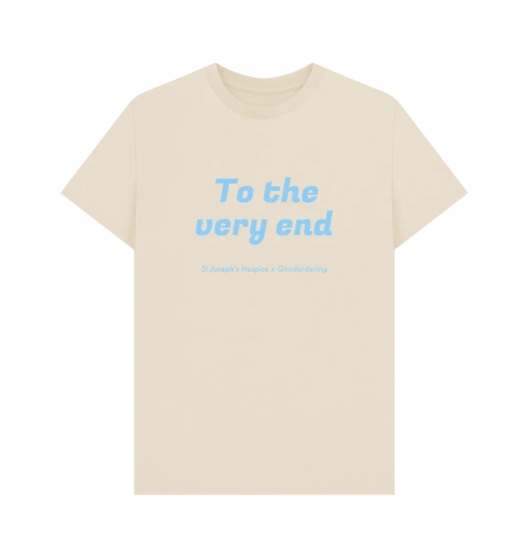 St Joseph's Hospice Collaboration T-shirt To the very end
