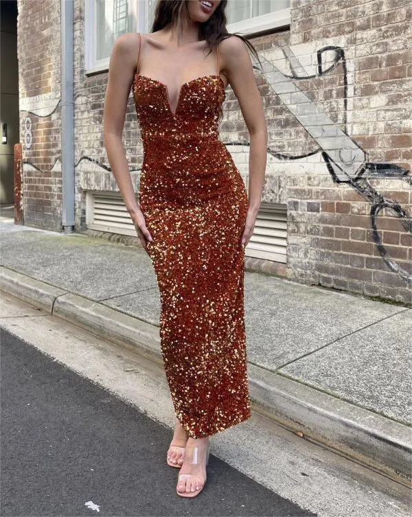 Stella Sequin Midi Dress
