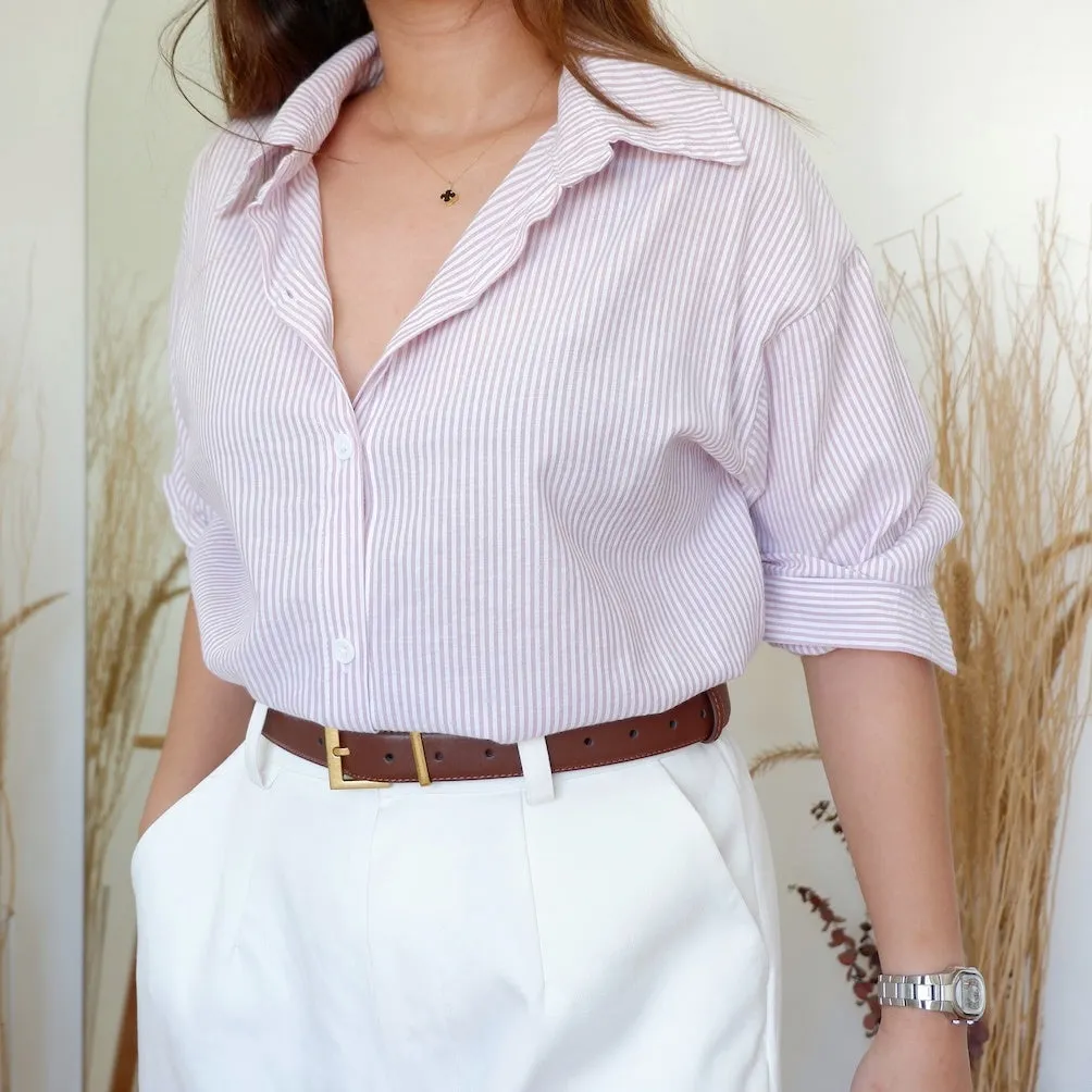 Striped Button Down Shirt