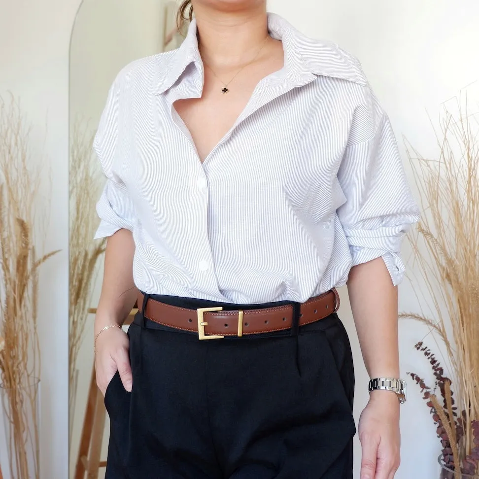 Striped Button Down Shirt