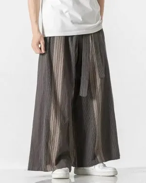 Striped Wide Leg Pants