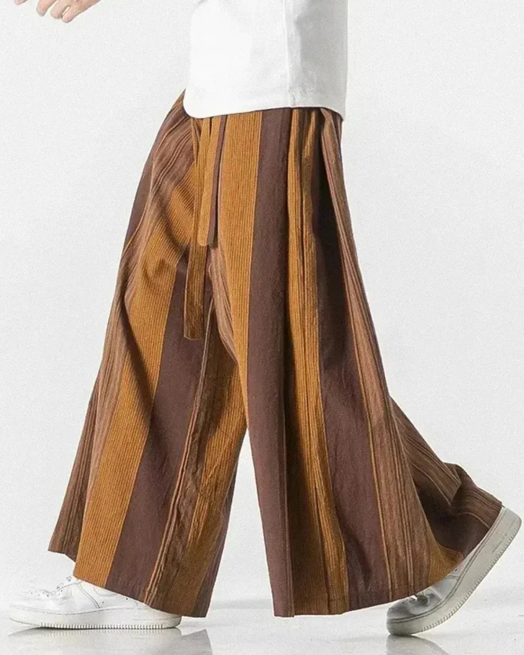 Striped Wide Leg Pants