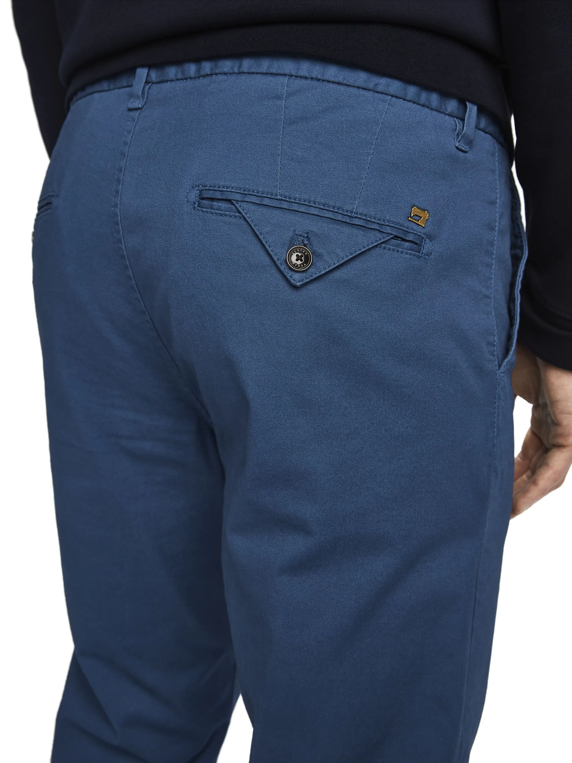 Stuart - Classic Regular Chino Worker Blue 155030