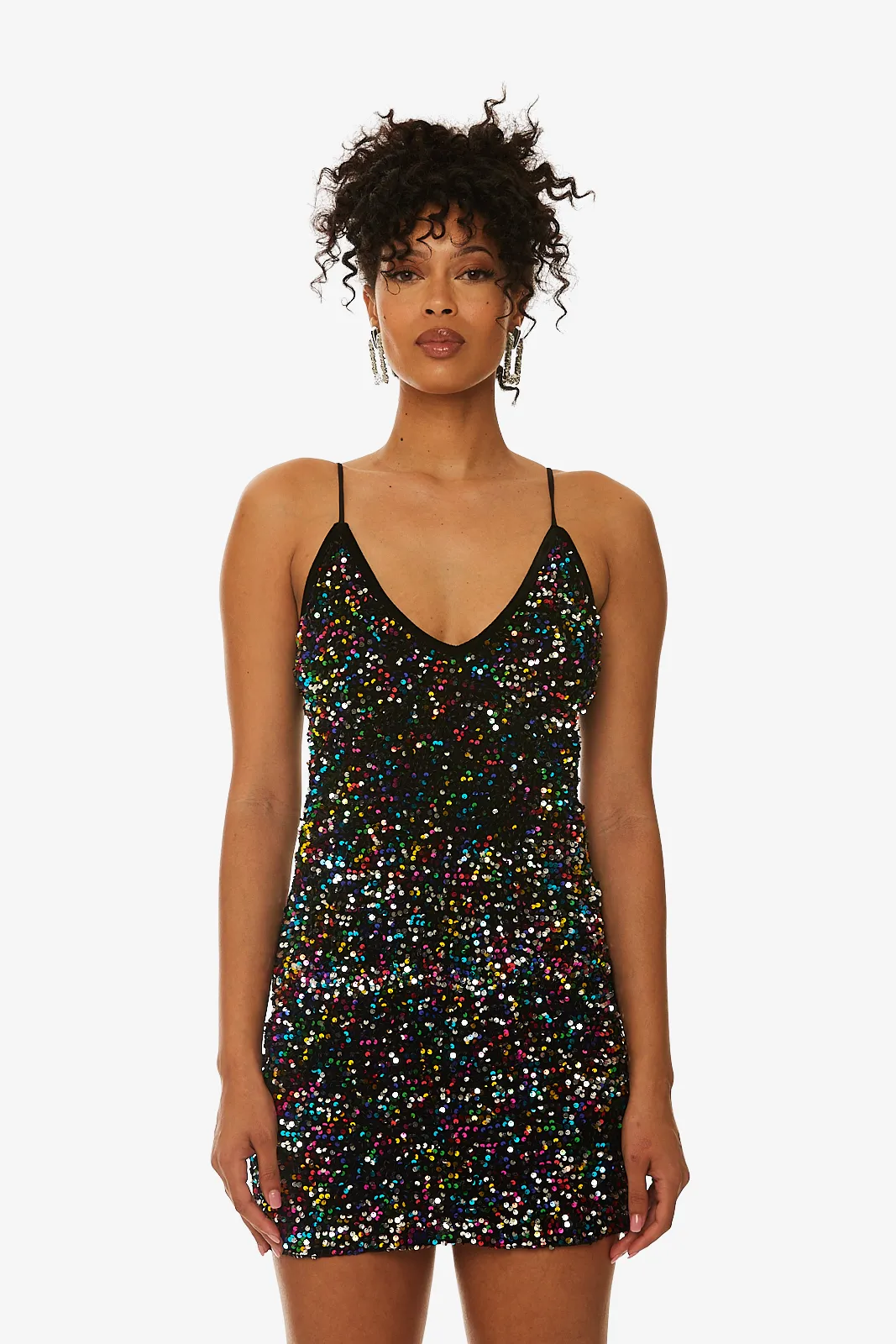 Studded Mini Dress