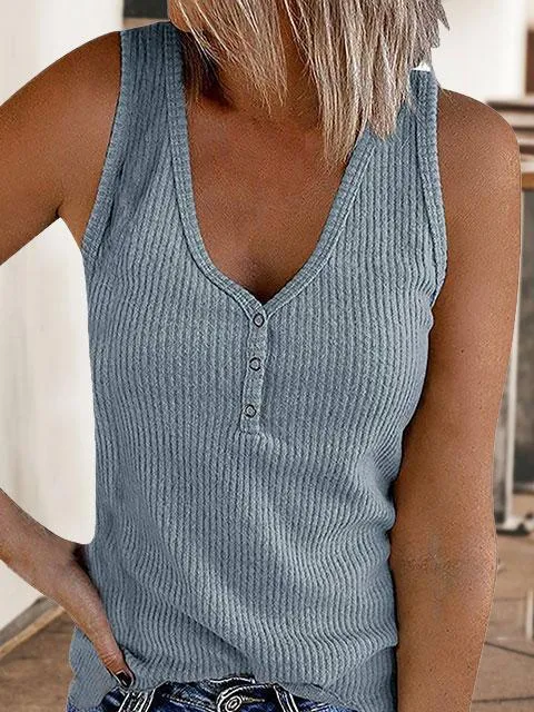 Stunncal Buttons Vest（5 colors）