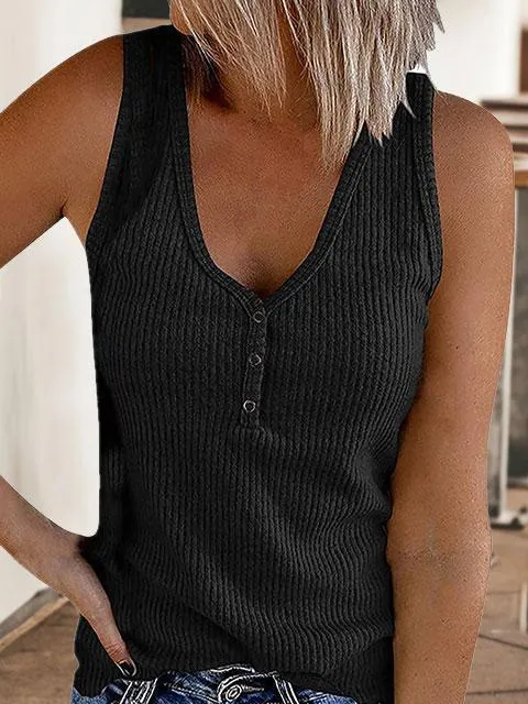 Stunncal Buttons Vest（5 colors）
