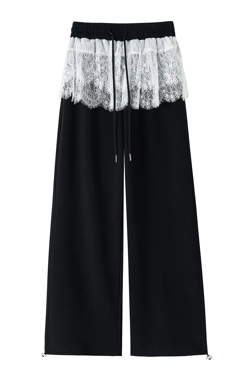 Stylish Women's Wide Leg Pants in Solid Color with Comfortable Fit