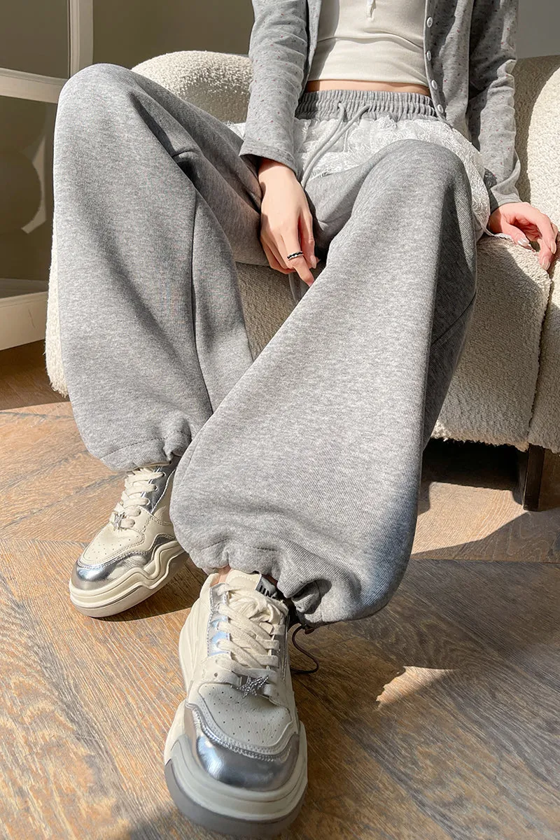 Stylish Women's Wide Leg Pants in Solid Color with Comfortable Fit