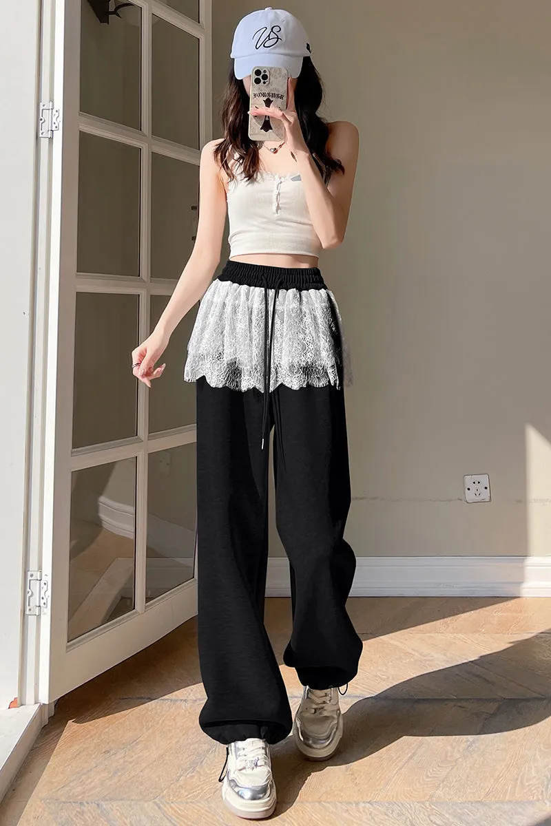 Stylish Women's Wide Leg Pants in Solid Color with Comfortable Fit